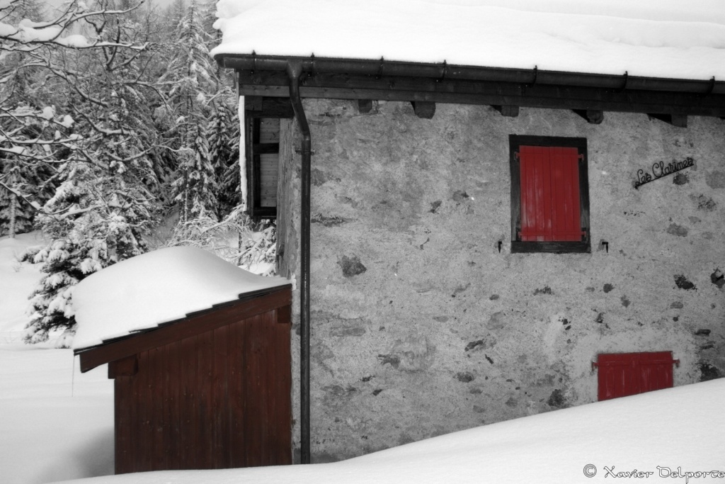 Le petit chalet de Vallorcine
