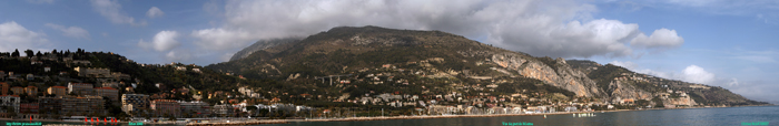 Panorama de menton