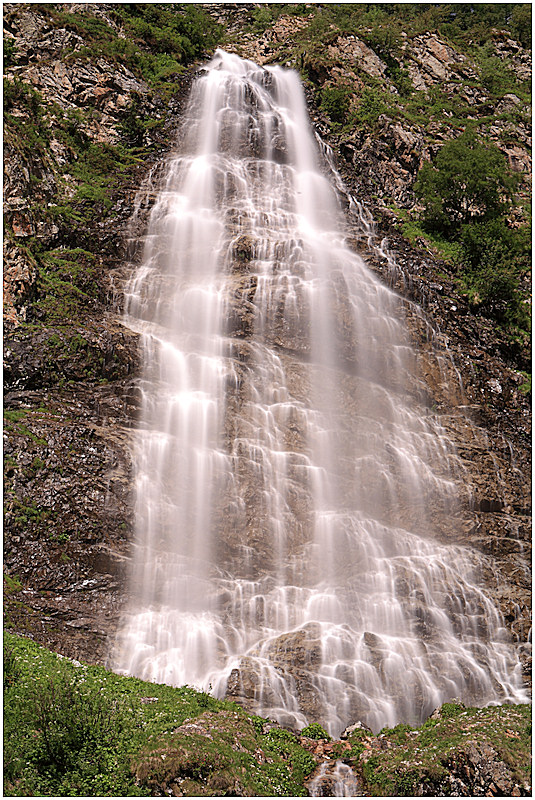 Cascade du voile de la marie,  Gioberney.
