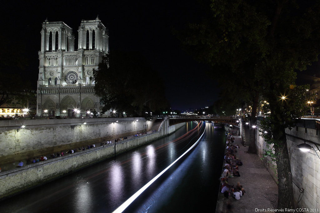 Depuis le petit pont, faon priph'