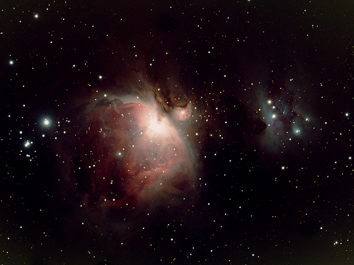 Nbuleuse d'Orion
http://www.flickr.com/photos/sendell/2781348220