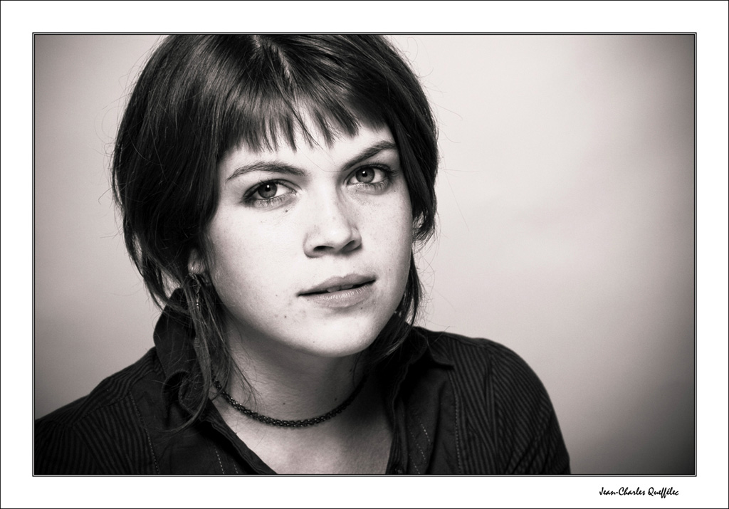 Portrait Noir et Blanc Studio