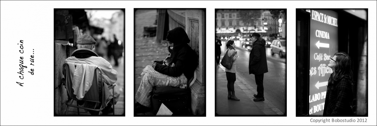 les passants