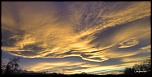 Coucher  de soleil..sur le chemin du retour.