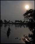 Pecheur indien au petit matin