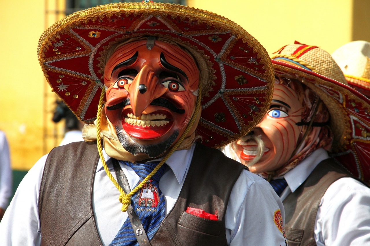The mask in peru