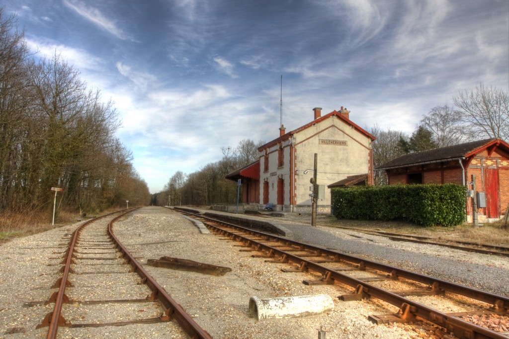 sur les rails