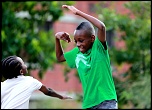 Children playing catch me if you can