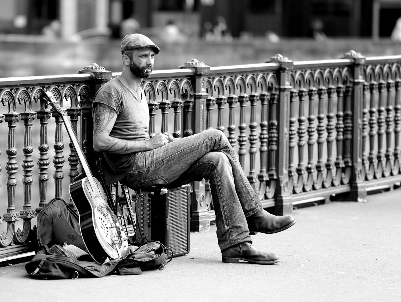 Rest on the bridge...