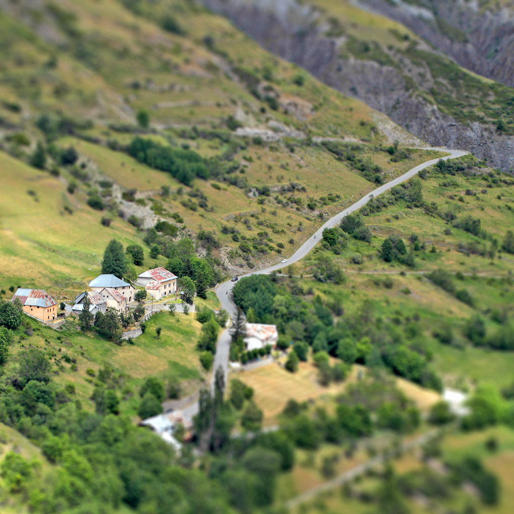 Sur la route du col de Vars