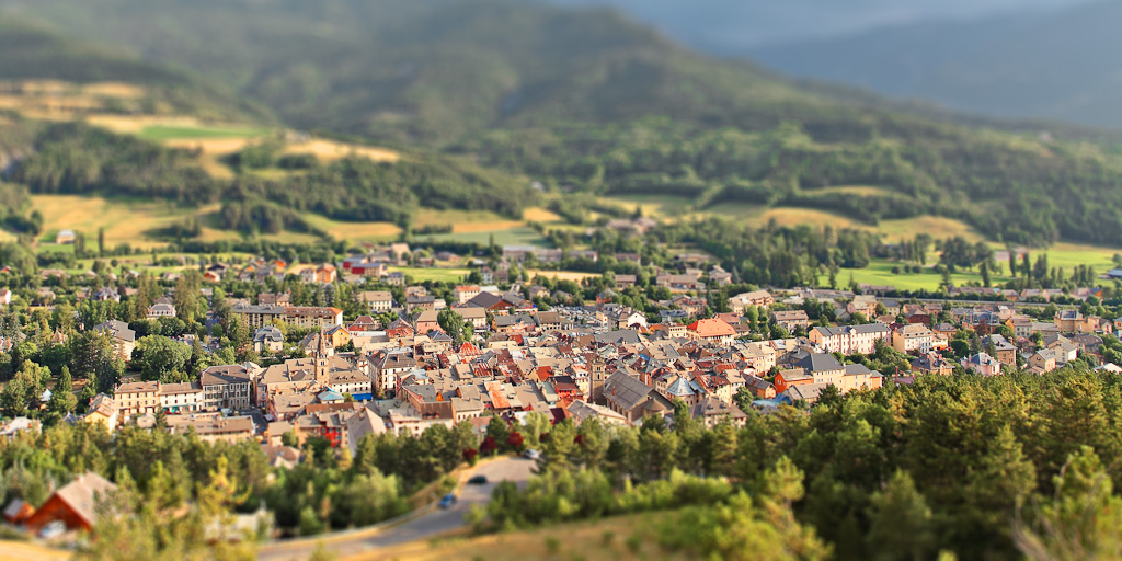 Barcelonnette, sous-prfecture des Alpes de Haute-Provence.