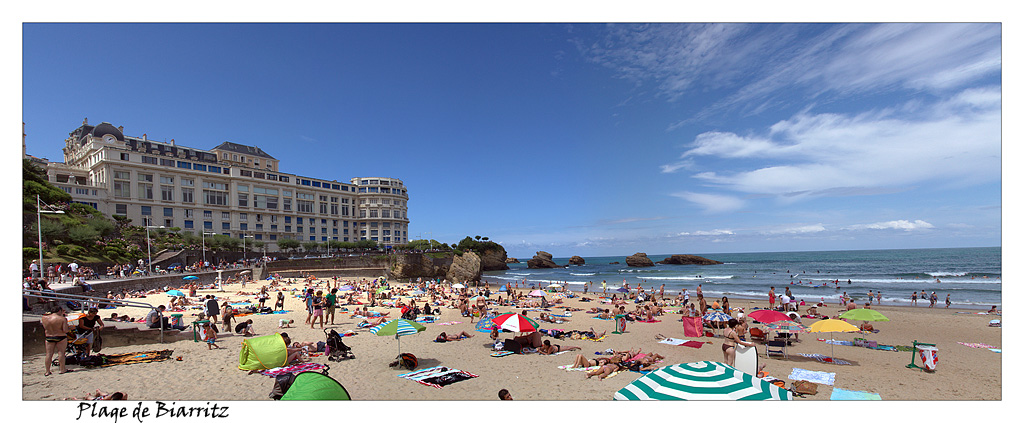 Panorama de Biarritz