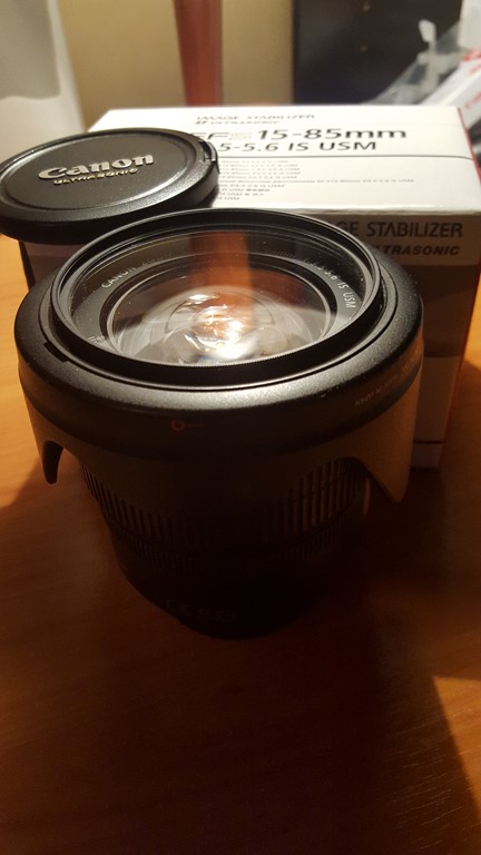 Objectif Canon 15 85 mms