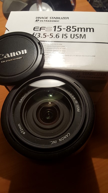Objectif Canon 15 85 mms