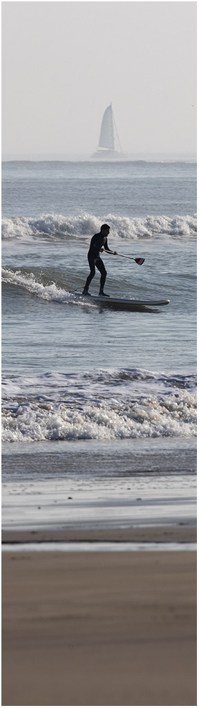 Plage de Sablanceaux - Long board.