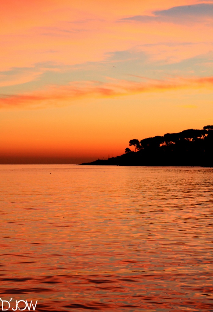 Antibes - lever du soleil