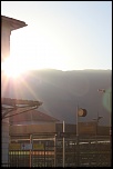 Quand le soleil montre son nez a la gare