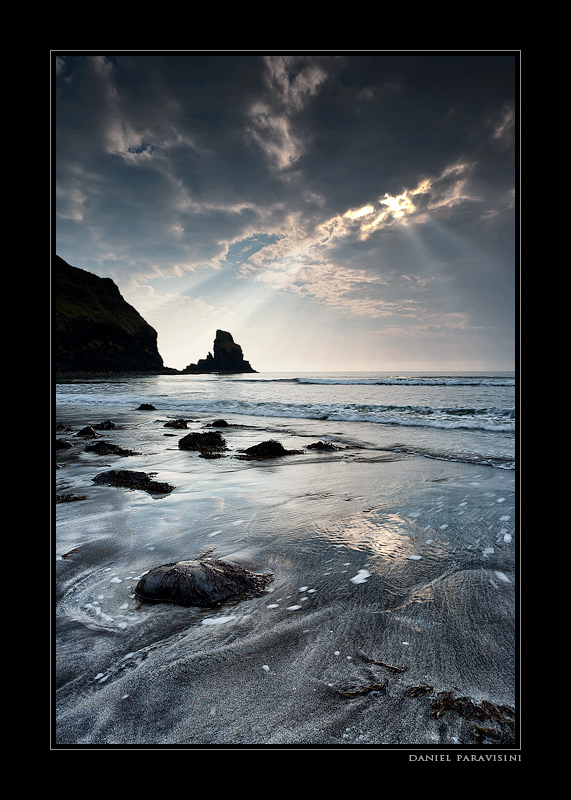Pere de lumire sur Talisker Bay (Ile de Skye - Ecosse)