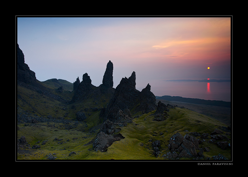 The Old Man of Storr au premires lumires matinales