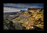 The Quiraing sous une belle lumire matinale (Isle of Skye - Ecosse)